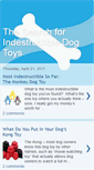 Mobile Screenshot of indestructibledogtoysonline.blogspot.com