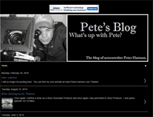 Tablet Screenshot of peterlharmon.blogspot.com