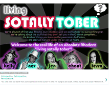 Tablet Screenshot of livingsotallytober.blogspot.com