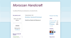 Desktop Screenshot of moroccan-handicraft.blogspot.com