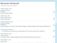 Tablet Screenshot of moroccan-handicraft.blogspot.com