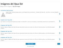 Tablet Screenshot of imagenesopusdei.blogspot.com