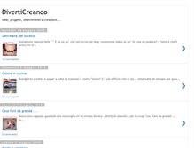 Tablet Screenshot of diverticreando.blogspot.com
