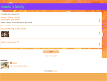 Tablet Screenshot of musicandfamily.blogspot.com