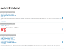Tablet Screenshot of motherbroadband.blogspot.com