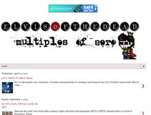 Tablet Screenshot of elvis0fthedead.blogspot.com