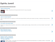 Tablet Screenshot of espiritujuvenil.blogspot.com