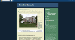 Desktop Screenshot of greenbriaroceanaire.blogspot.com