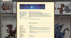 Desktop Screenshot of hunterhunterfreedom2.blogspot.com