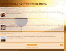 Tablet Screenshot of gastronomiagastroenterologica.blogspot.com