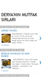 Mobile Screenshot of deryaninmutfaksirlari.blogspot.com