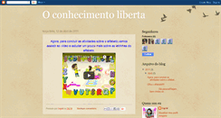 Desktop Screenshot of oconhecimentoliberta7.blogspot.com