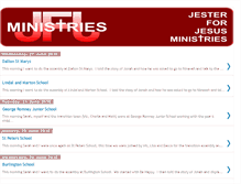 Tablet Screenshot of jesterforjesus.blogspot.com