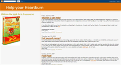 Desktop Screenshot of helpyourheartburn.blogspot.com