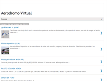 Tablet Screenshot of campo-de-vuelo.blogspot.com