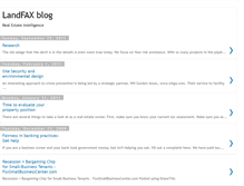 Tablet Screenshot of landfax.blogspot.com
