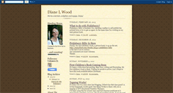Desktop Screenshot of dianelwood.blogspot.com