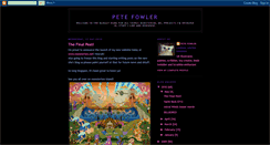 Desktop Screenshot of petefowler.blogspot.com