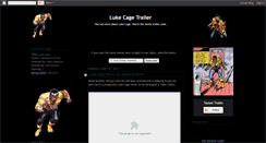 Desktop Screenshot of luke-cage-movie-trailer.blogspot.com