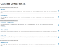 Tablet Screenshot of clairwoodcottage.blogspot.com