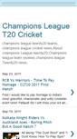 Mobile Screenshot of ipl-championsleague-cricket-t20.blogspot.com