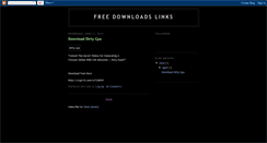 Desktop Screenshot of freedownloadlinkz.blogspot.com