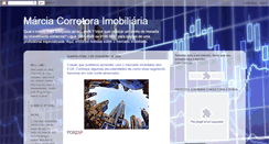 Desktop Screenshot of marciacorretoraimobiliaria.blogspot.com