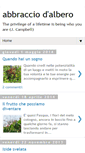 Mobile Screenshot of abbracciodalbero.blogspot.com