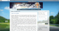 Desktop Screenshot of angeldelaguardacl.blogspot.com