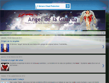 Tablet Screenshot of angeldelaguardacl.blogspot.com