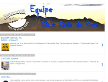 Tablet Screenshot of equipeciclerodadeouro.blogspot.com