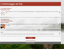 Tablet Screenshot of linfodrenaggio.blogspot.com