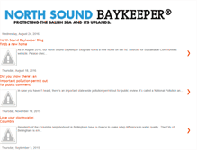Tablet Screenshot of northsoundbaykeeper.blogspot.com