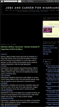 Mobile Screenshot of careerjobinnigeria.blogspot.com