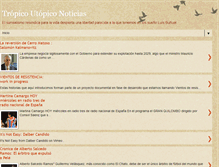 Tablet Screenshot of noticiasdeltropicoutopico.blogspot.com