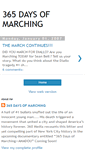 Mobile Screenshot of 365daysofmarchingmovie.blogspot.com