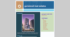 Desktop Screenshot of gursimratrealestates.blogspot.com