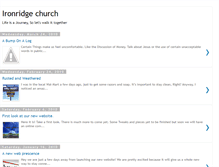 Tablet Screenshot of ironridgechurch.blogspot.com