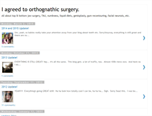 Tablet Screenshot of iagreedtoorthognathicsurgery.blogspot.com