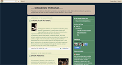 Desktop Screenshot of dirigirpersonas-amparo.blogspot.com