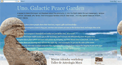 Desktop Screenshot of galacticpeacegarden.blogspot.com