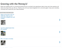 Tablet Screenshot of growingwiththepenneys.blogspot.com