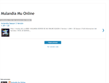 Tablet Screenshot of mulandia1.blogspot.com