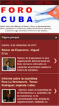 Mobile Screenshot of forocuba.blogspot.com