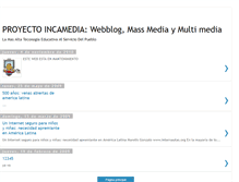 Tablet Screenshot of incamedia.blogspot.com