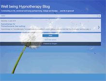 Tablet Screenshot of londonhypnotherapy.blogspot.com