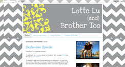 Desktop Screenshot of lottelu.blogspot.com