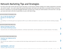 Tablet Screenshot of garrykerrmarketingstrategies.blogspot.com