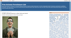 Desktop Screenshot of freearizonaforeclosurelist.blogspot.com