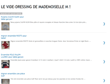Tablet Screenshot of levide-dressingdemademoisellem.blogspot.com